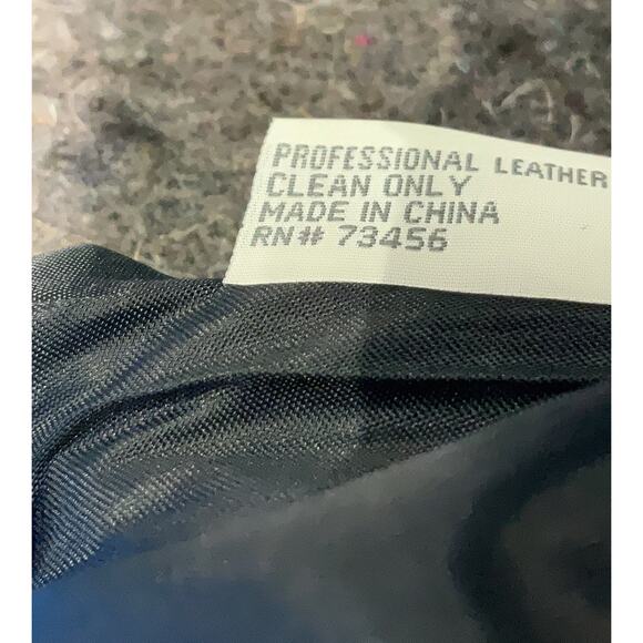 VTG Comint Black Fringe Suede Leather Mini Skirt UK 6 US 2 (25" waist) - Picture 4 of 4